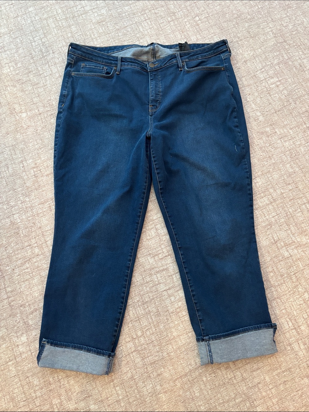 NYDJ Women's Dark Navy Boyfriend Jeans